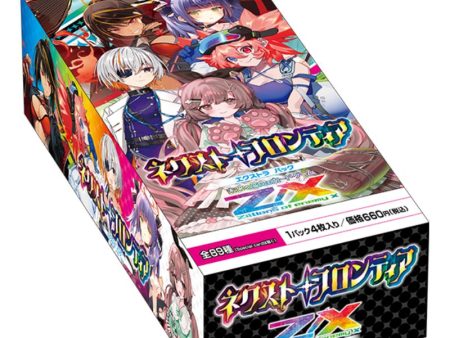 Z X Zillions of enemy X The Next Frontier E50 Booster Pack Box TCG JAPAN Sale