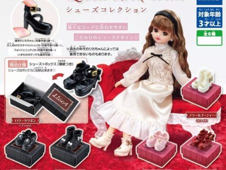 Takara Tomy Arts Licca closet series Shoes Collection Set of 6 Capsule Toy JAPAN Supply