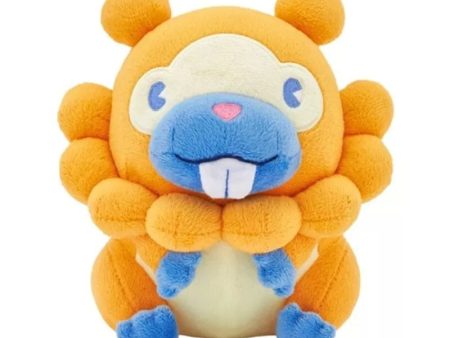 Pokemon Center Original Saiko Soda Refresh Bidoof Plush Doll JAPAN OFFICIAL Online Hot Sale