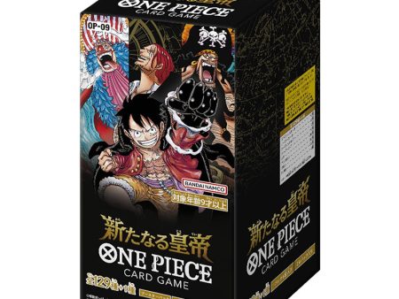 BANDAI ONE PIECE Card Game The New Emperor OP-09 Booster BOX TCG JAPAN Discount