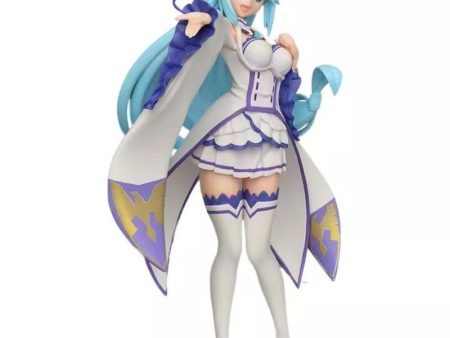 SEGA Konosuba Aqua Emilia ver Limited Premium Figure LPM JAPAN OFFICIAL Online Hot Sale