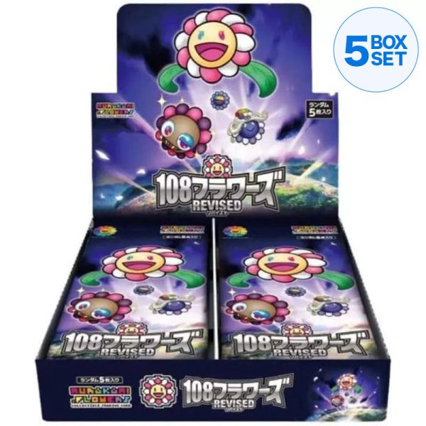 Murakami 108 Flowers Revised Collectible Trading Cards Japanese Booster Box TCG Cheap