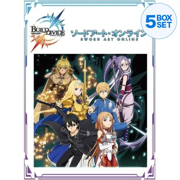 Build Divide Sword Art Online Tieup Booster Pack Box TCG JAPAN OFFICIAL Online