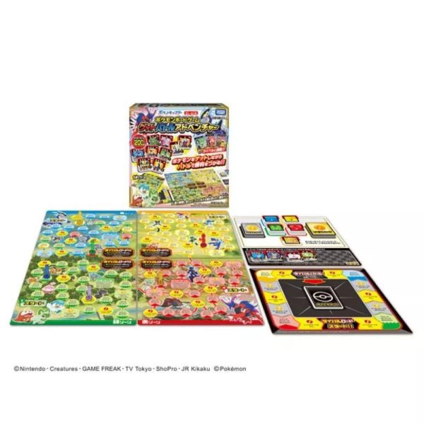 Pokemon Board Game Get Battle Adventure JAPAN OFFICIAL Fashion