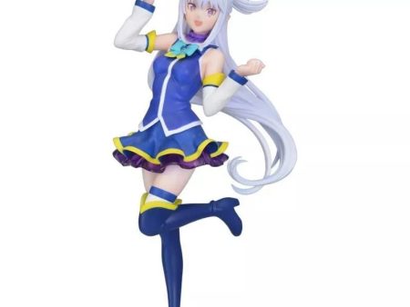 SEGA Re Zero Emilia Aqua ver Limited Premium Figure LPM JAPAN OFFICIAL Supply