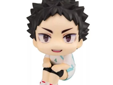 LookUp Haikyuu!! Hajime Iwaizumi Uniform Ver. Figure JAPAN OFFICIAL Cheap