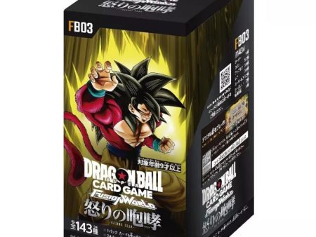 Dragon Ball Super Card Game Fusion World FB03 Raging Roar Booster Box TCG JAPAN Online Hot Sale