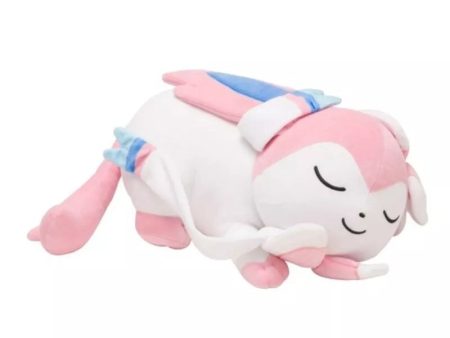 Pokemon Center Original Sleeping Nymphia Plush Doll JAPAN OFFICIAL Hot on Sale