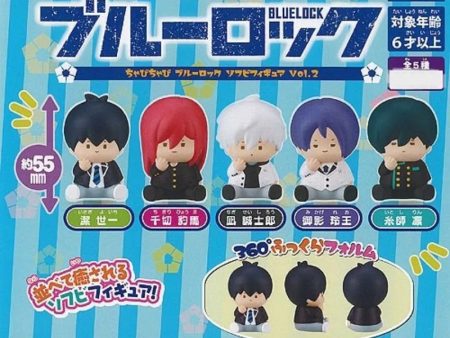 Chabichabi BLUE LOCK Soft Vinyl Collection Vol.2 All 5 type Set Capsule Toy Online Sale