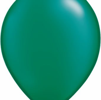 Qualatex 11  Pearl Emerald Green Latex Balloon, 1ct Fashion