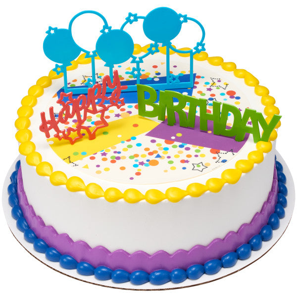 Happy Birthday Cake Decoration Kit Online Hot Sale