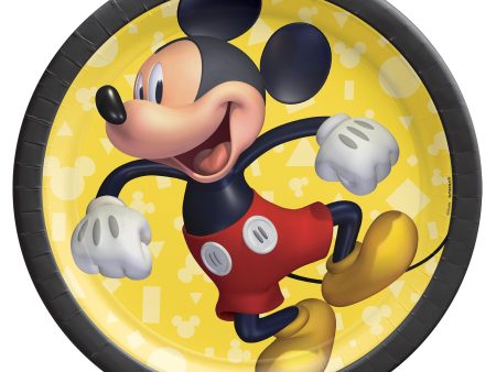 Mickey Mouse Forever 7  Round Plates, 8ct Discount