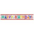 Confetti Time Birthday Foil Banner, 1ct Fashion