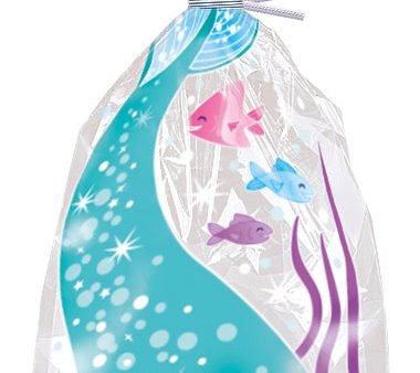 Mermaid Cellophane Bags, 5 x11 , 20ct Online