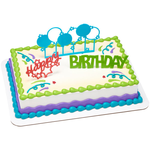 Happy Birthday Cake Decoration Kit Online Hot Sale