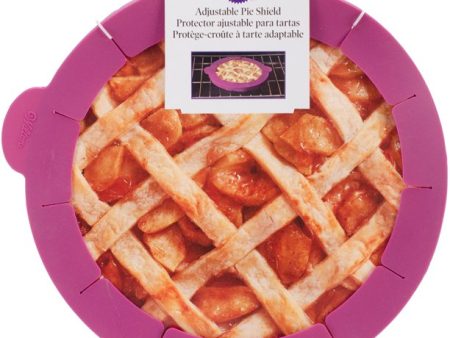 Adjustable Silicone Pie Crust Shield, 1ct on Sale