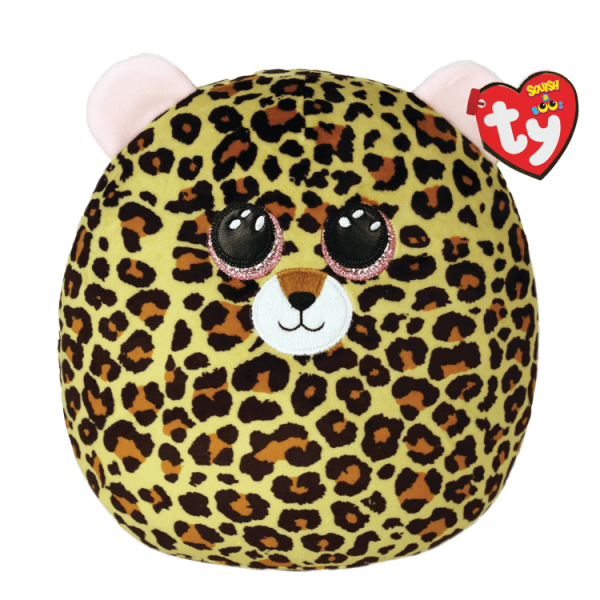 Leopard 10  Beanie Squishies - Livvie, 1ct For Cheap