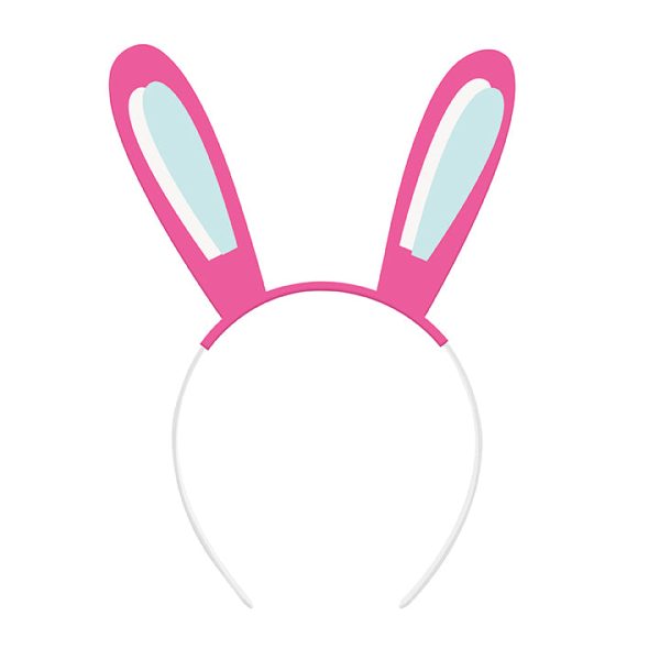 Easter Bunny Ear Headbands, 4ct Supply