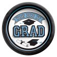 True To Your School 6.75  Round Plates - Powder Blue, 20ct Discount