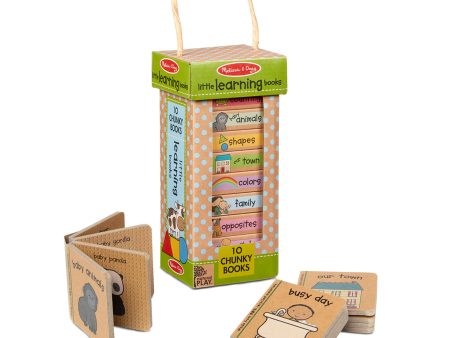 Natural Play Book Tower: Little Learning Books Cheap