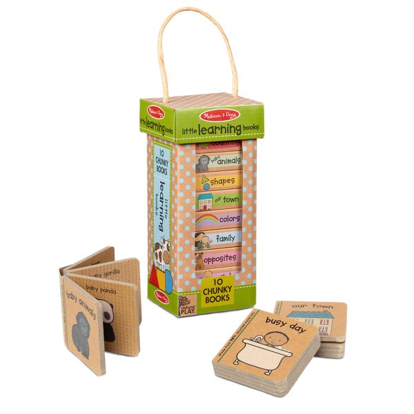 Natural Play Book Tower: Little Learning Books Cheap