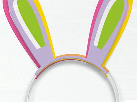 Easter Bunny Ear Headbands, 4ct Supply