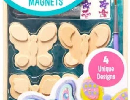 Created by Me! Butterfly Magnets Wooden Craft Kit For Discount