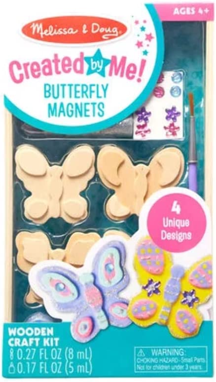 Created by Me! Butterfly Magnets Wooden Craft Kit For Discount