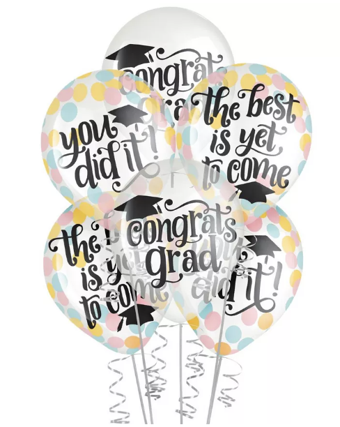 Follow Your Dreams 12  Latex Confetti Balloons, 6ct Online Hot Sale