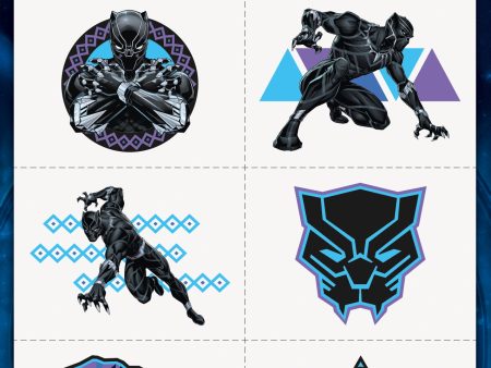 Black Panther Tattoos, 24ct Online