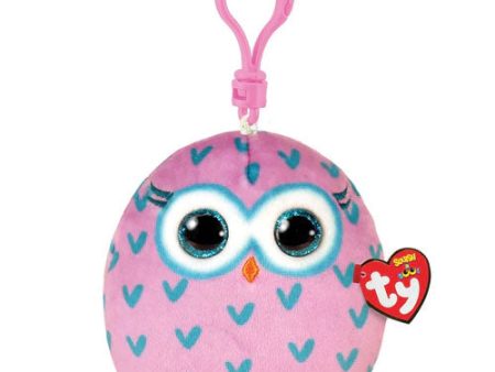 Owl Mini Beanie Squishies Clips - Winks, 1ct Online Sale