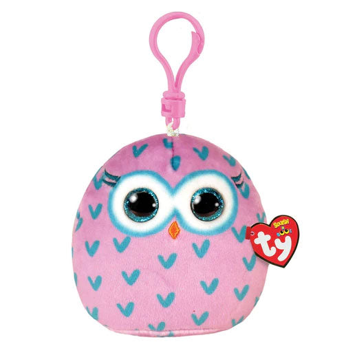 Owl Mini Beanie Squishies Clips - Winks, 1ct Online Sale